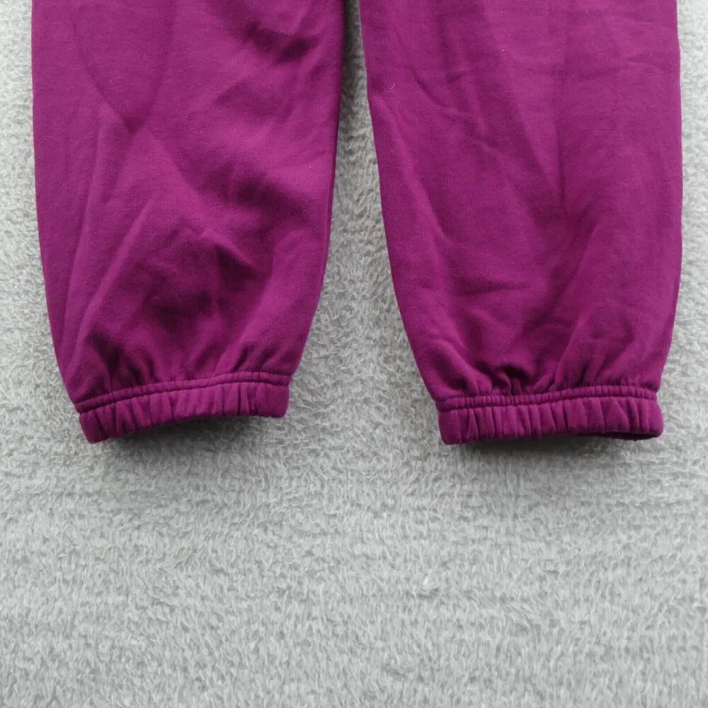 Victorias Secret Large Everyday Fleece Sweatpants Magenta Jogger Pants PINK New - Picture 7 of 7